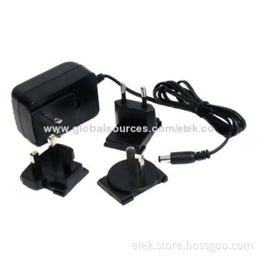 8W Series Switching Power Adapter with China AC Plug and 90 to 264V AC Input Voltage